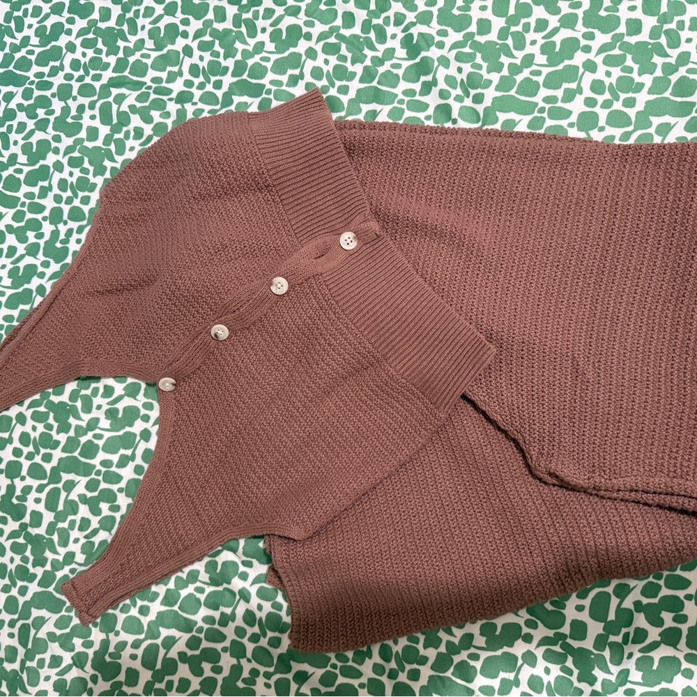 Sincerely Jules Brown Knit Jumpsuit